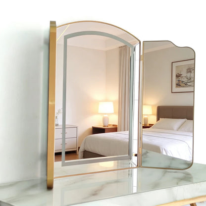 Makeup mirror available in customizable, foldable, multi-functional, explosion-proof mirror, light-emitting, fog-resistant, bathroom mirror, display mirror, and full-body mirror.