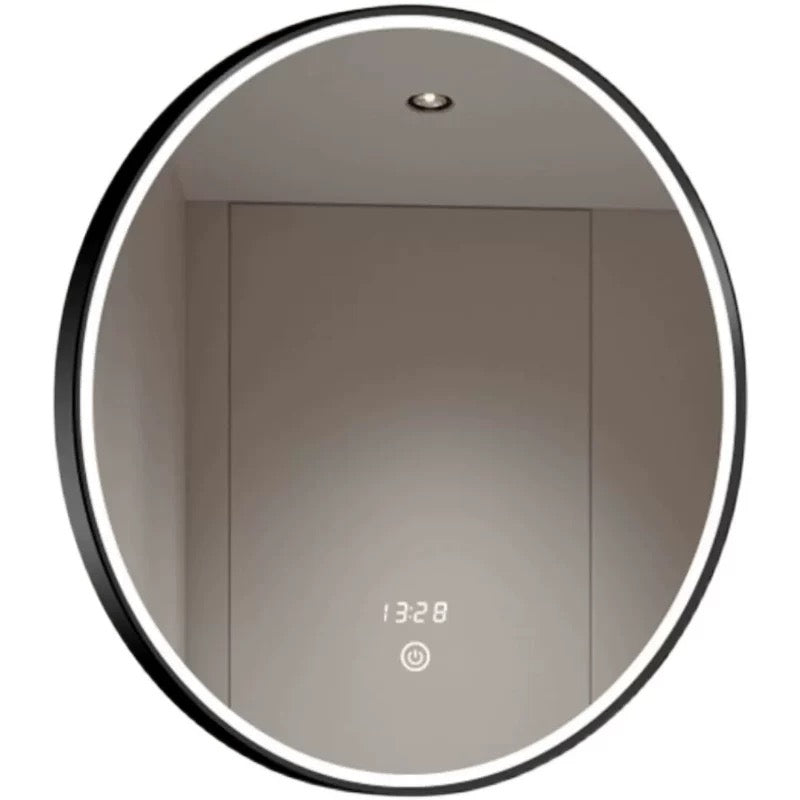 360° Rotatable & Extensible LED Smart Mirror, Retractable Swing Arm Shaving Makeup Mirror, HD Clear Anti-Fog Wall Mount Mir