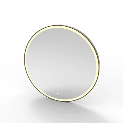 360° Rotatable & Extensible LED Smart Mirror, Retractable Swing Arm Shaving Makeup Mirror, HD Clear Anti-Fog Wall Mount Mir