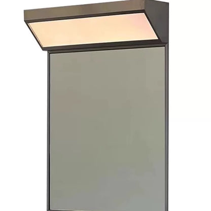 Bathroom mirror front cover light, anti-fog, explosion-proof, smart mirror, stainless steel, custom-made, wall-mounted dressing mirror.