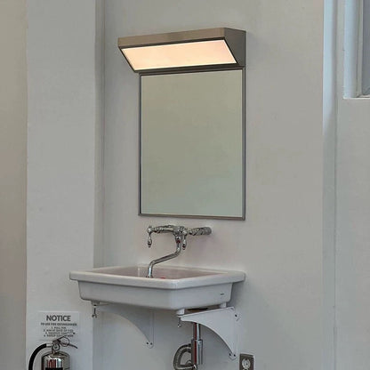 Bathroom mirror front cover light, anti-fog, explosion-proof, smart mirror, stainless steel, custom-made, wall-mounted dressing mirror.