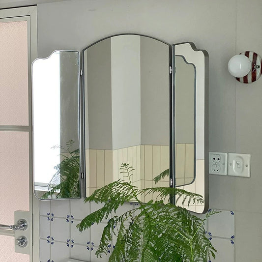 Makeup mirror available in customizable, foldable, multi-functional, explosion-proof mirror, light-emitting, fog-resistant, bathroom mirror, display mirror, and full-body mirror.