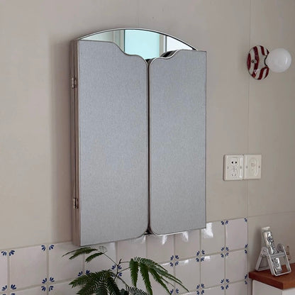 Makeup mirror available in customizable, foldable, multi-functional, explosion-proof mirror, light-emitting, fog-resistant, bathroom mirror, display mirror, and full-body mirror.