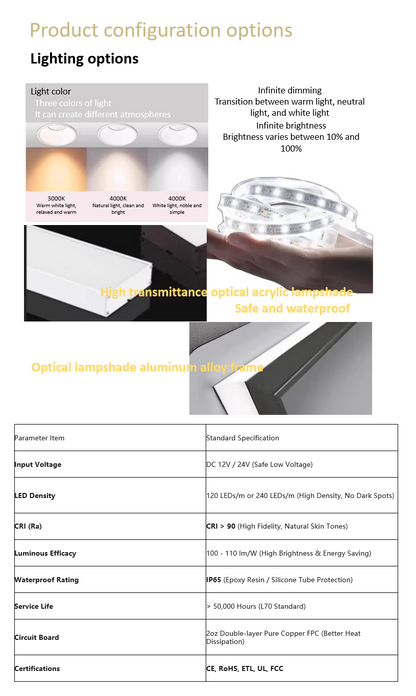 Irregular geometric design LED smart mirror, bathroom mirror, anti-fog, explosion-proof, dressing mirror.
